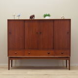 Enfilade en teck, design danois, années 1960, Danemark