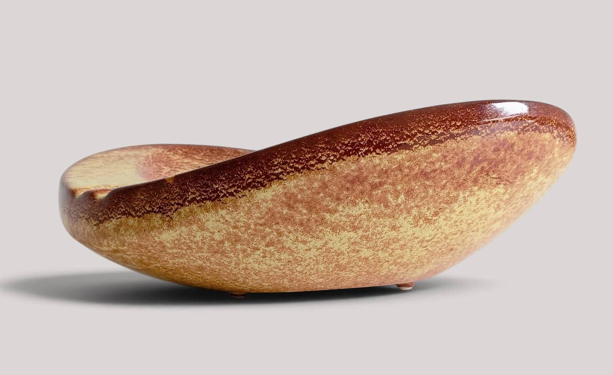 Ceramic ashtray Bertoncello Large or Catchall by Roberto Rigon, 1970s.