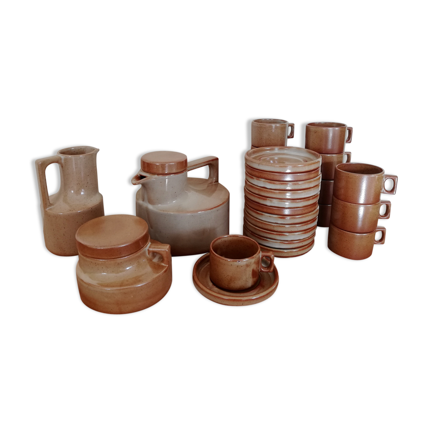 Coffee service Brenne Grès de France