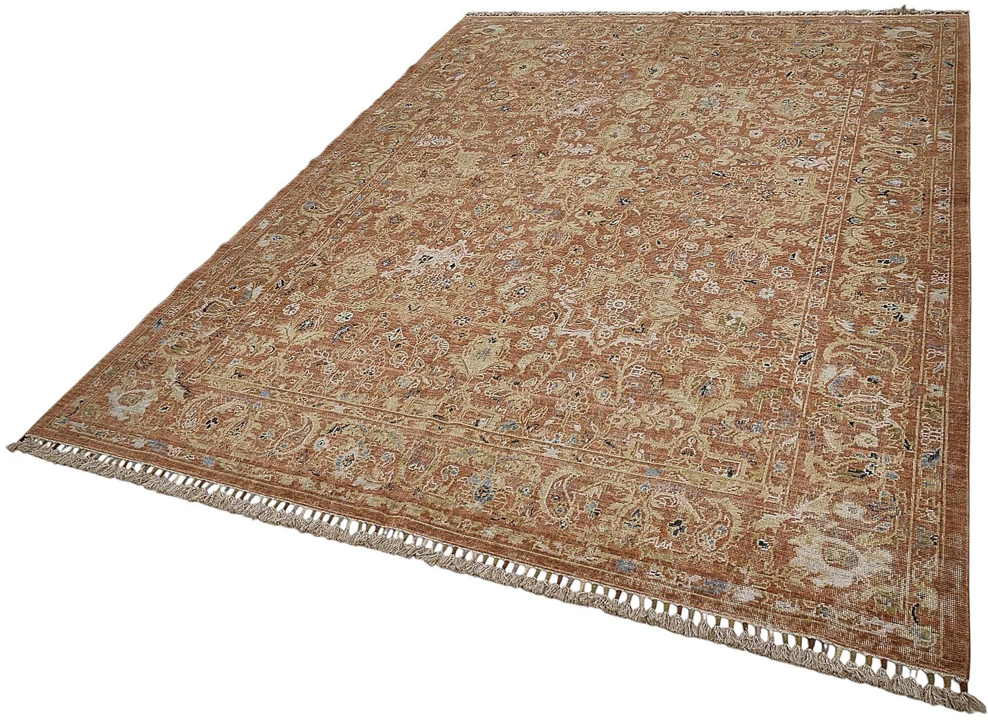 Turkish Handcrafted Loom Oushak Rug 206 cm x 292 cm