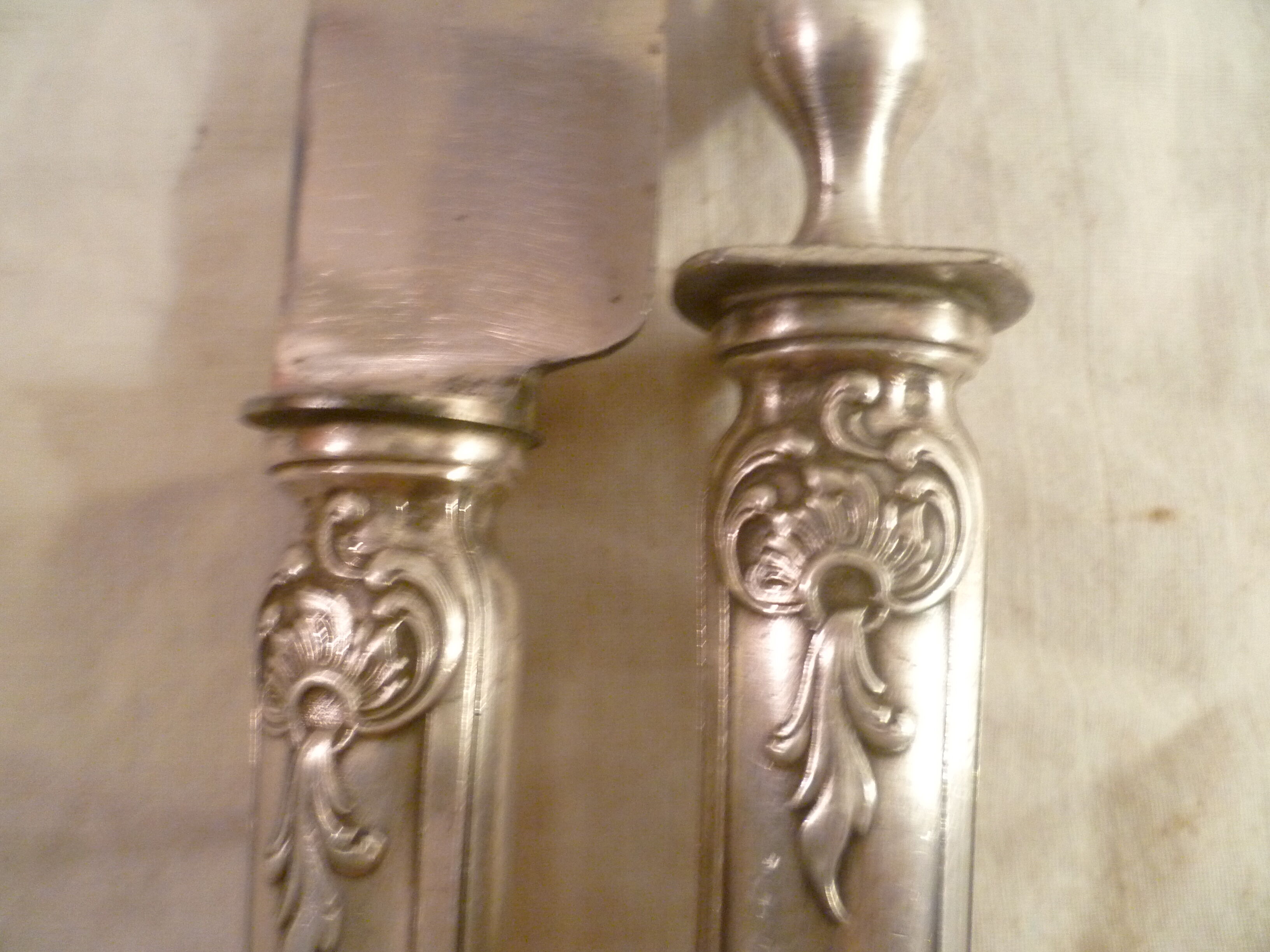 Service a decouper style Louis XV rocaille orfèv.felix freres met.argente