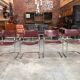 Suite of 4 chairs MG5 by Matteo Grassi for Centra Studi 1980