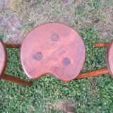 Tabouret bas de berger set de 3