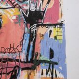 Jean-Michel Basquiat. Numbered color screenprint. 1990s