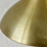 Lampe vintage en laiton milieu du siècle