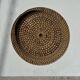 Small flared bowl made of woven Indonesian rattan D20 H6