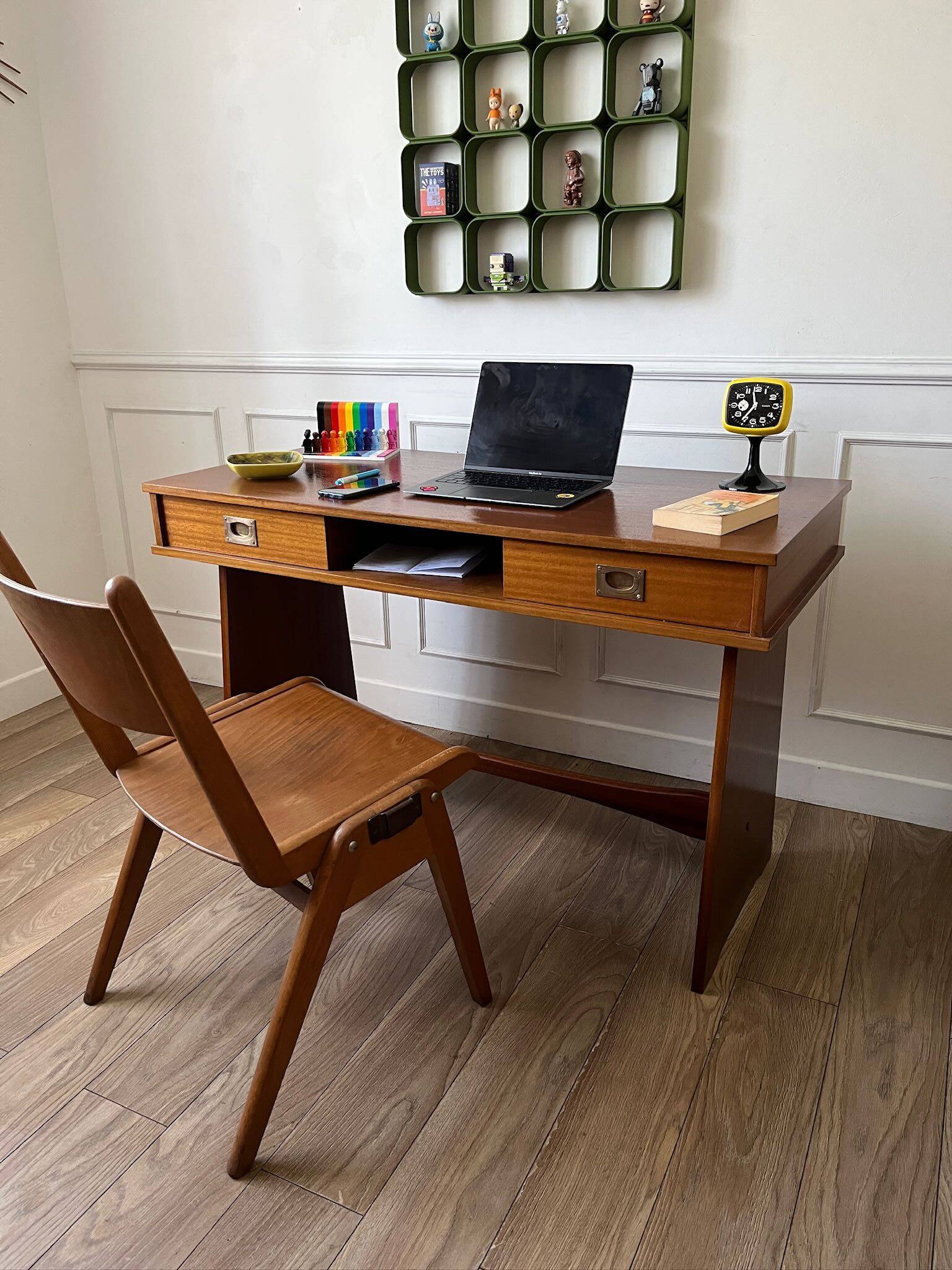 Vintage teak desk