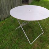 Iron garden table