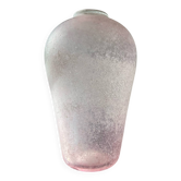 Vintage “Scavo” vase in glass paste