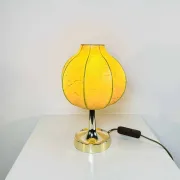 Cocoon Table Lamp By Friedel Wauer For Goldkant Leuchten, Germany, Circa 1960S/1970S