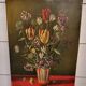 Oil on canvas "the bouquet"
