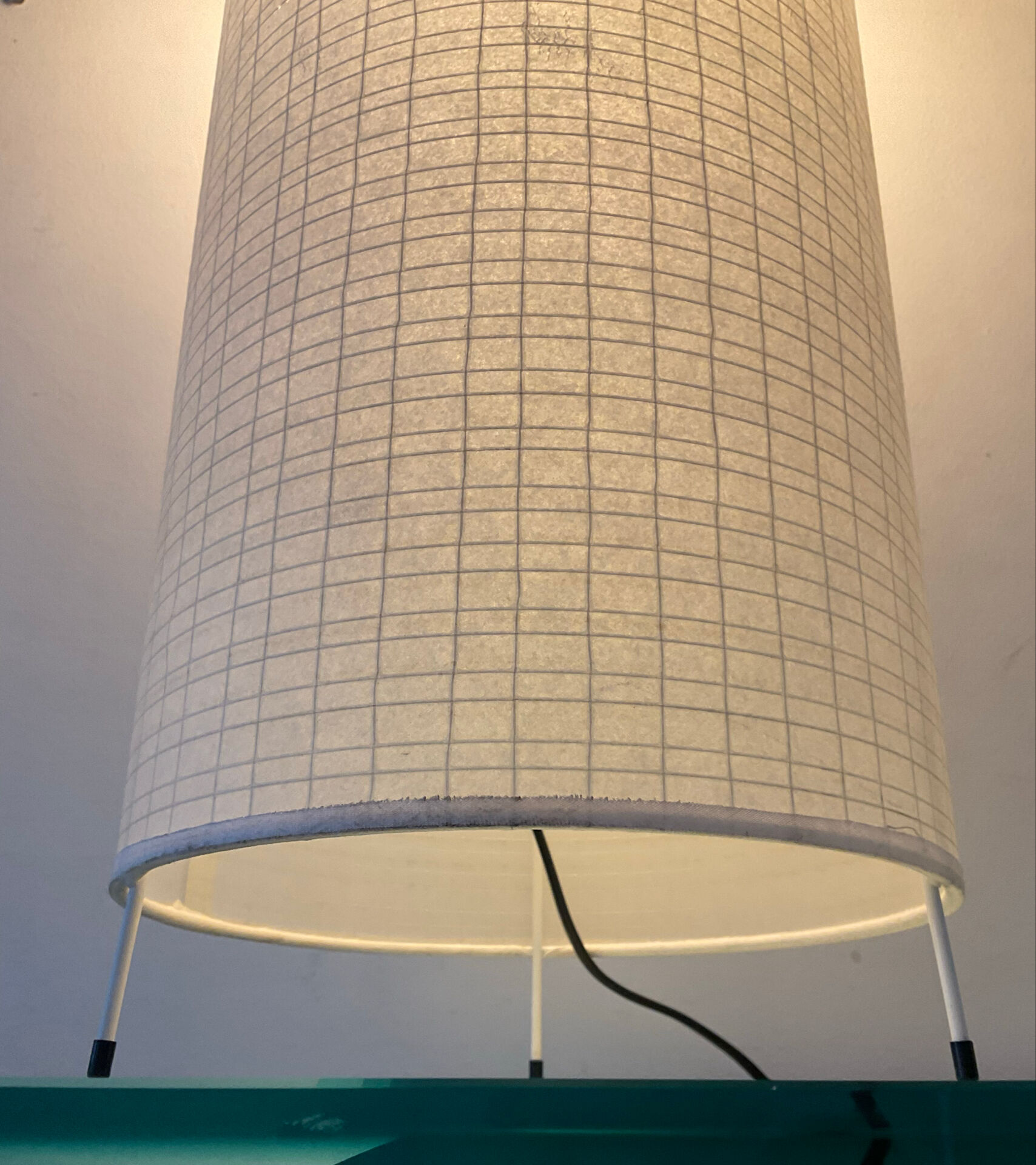 Vintage tube floor lamp from the 70s-80s.