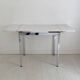 Vintage 1970s white formica extending table