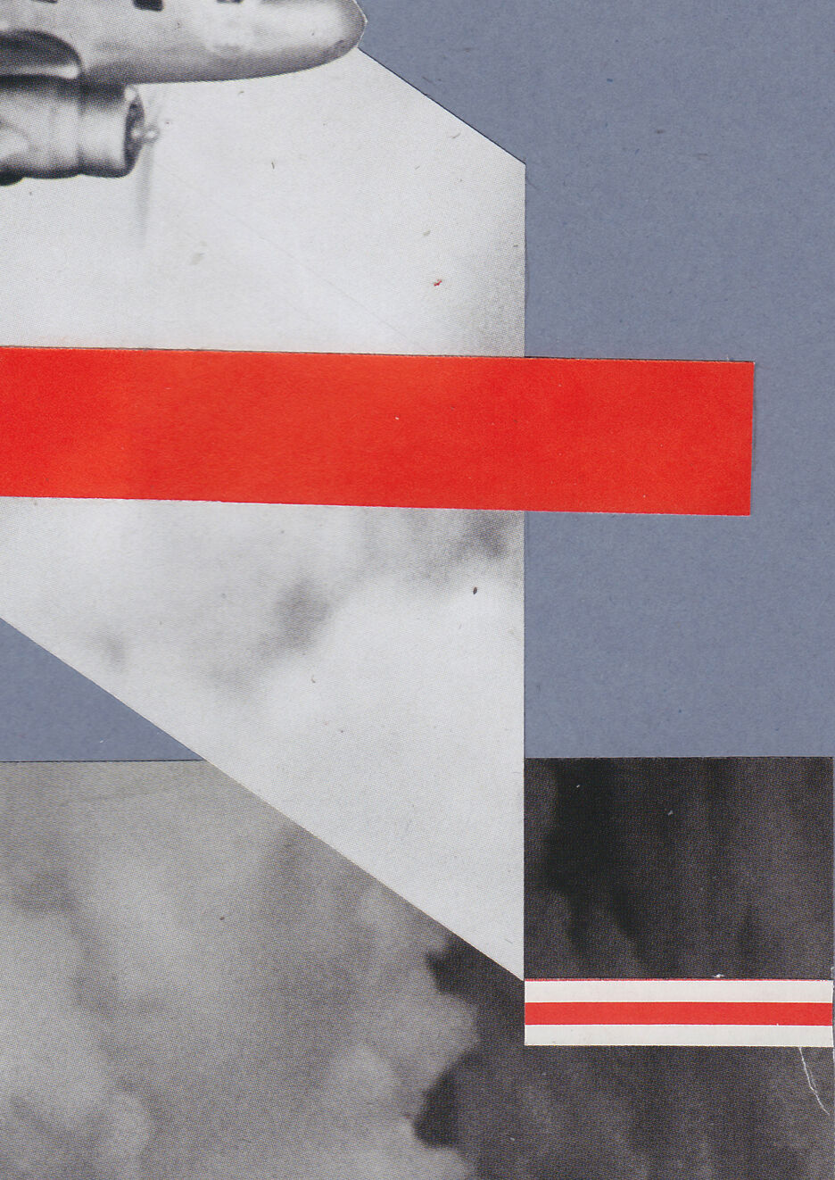 Sticking on paper Flying