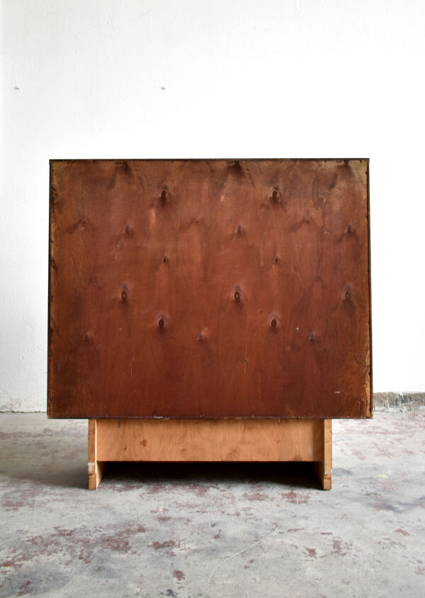 Buffet minimaliste en bois de rose moderne, Allemagne des années 1960 et 1970