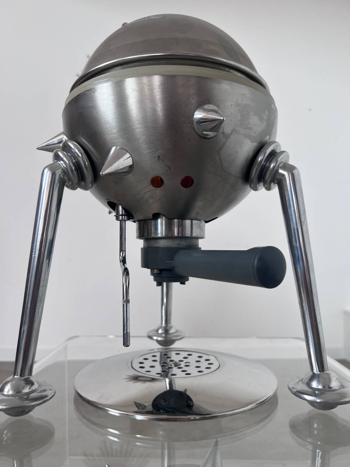 Vintage Espresso Coffee Machine Etienne Louis Design by Carlo Borer Design Sputnik