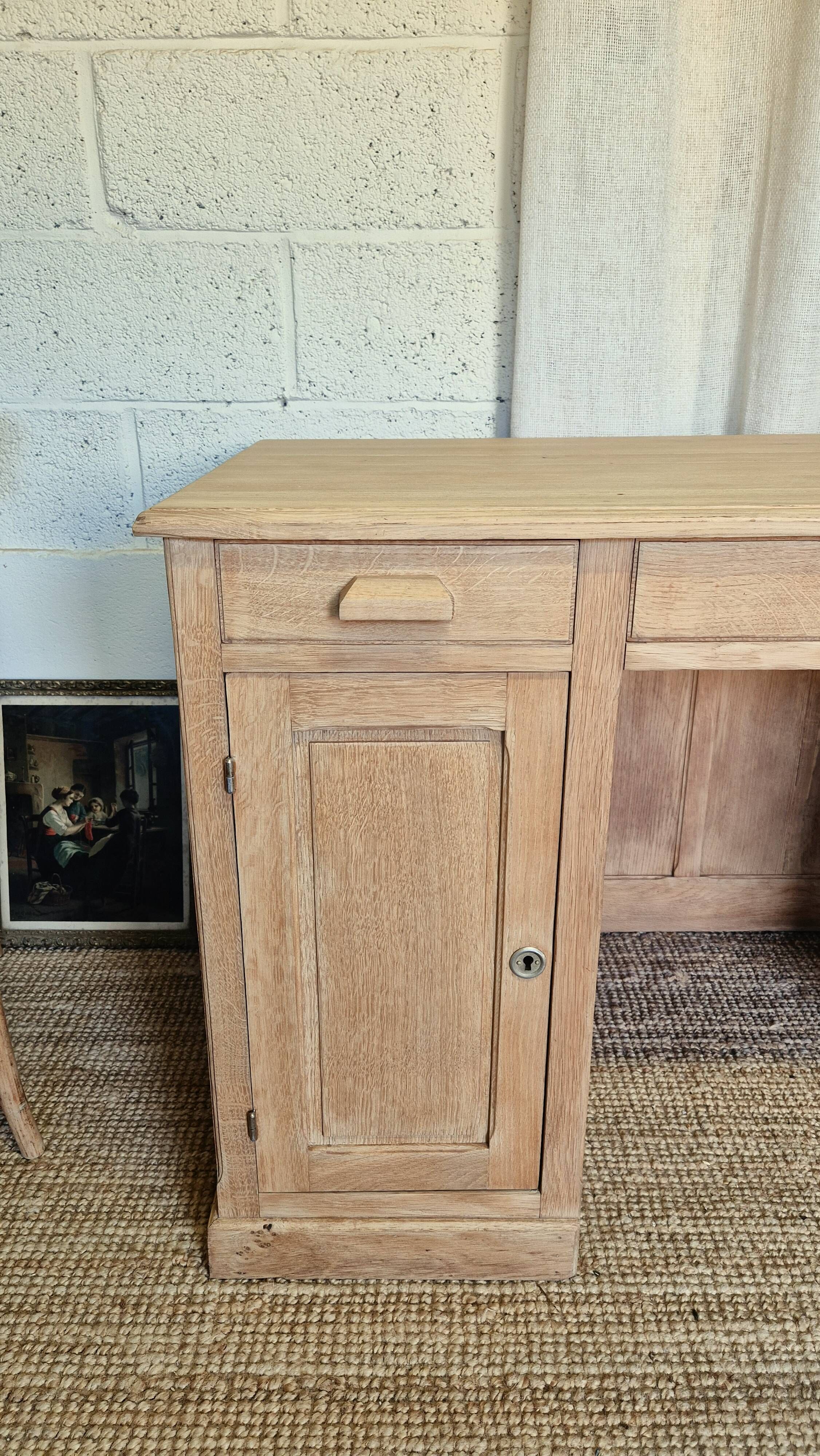 Oak desk