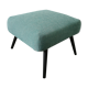 Blue vintage pouf