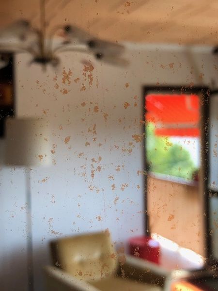 Scandinavian style rectangular mirror