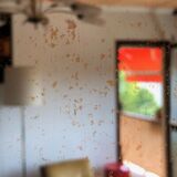 Scandinavian style rectangular mirror