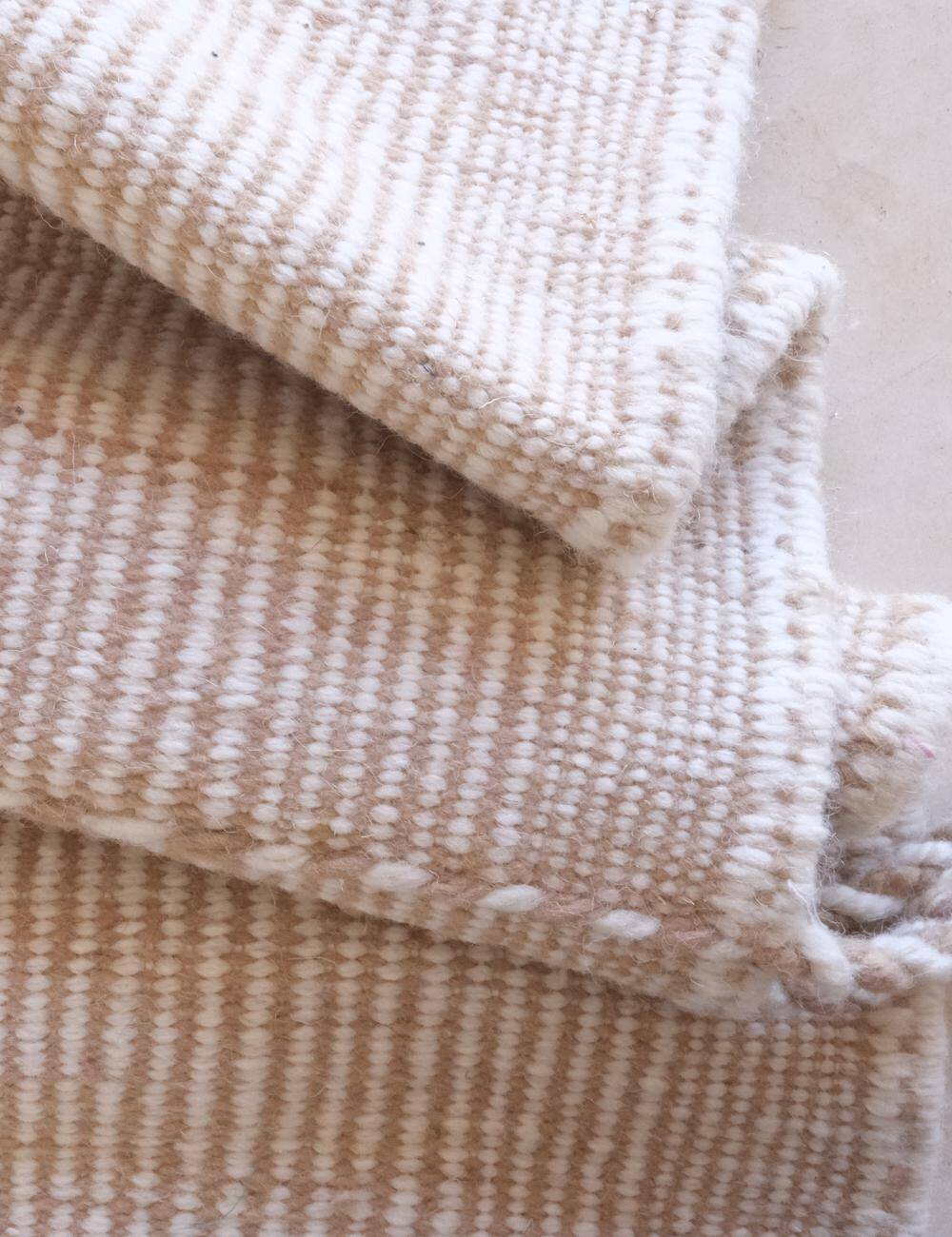 Kilim Rug Zanafi Beige - 327 x 205 cm