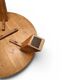 Brutalist oak coffee table / heavy weight 75 kg / 1960s