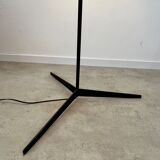 Old design floor lamp from the 50s in metal vintage adjustable lampshade
