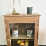 Oak display case from the early 20th century