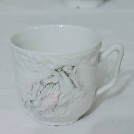 Service à café en porcelaine de Limoges