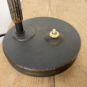 Lampe de table industrielle noire de Siemens, années 1930