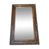 Rectangular wall mirror with wooden frame 47,5x29cm
