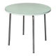 Table ronde formica vert d'eau 1960