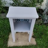 Taupe grey bedside tables