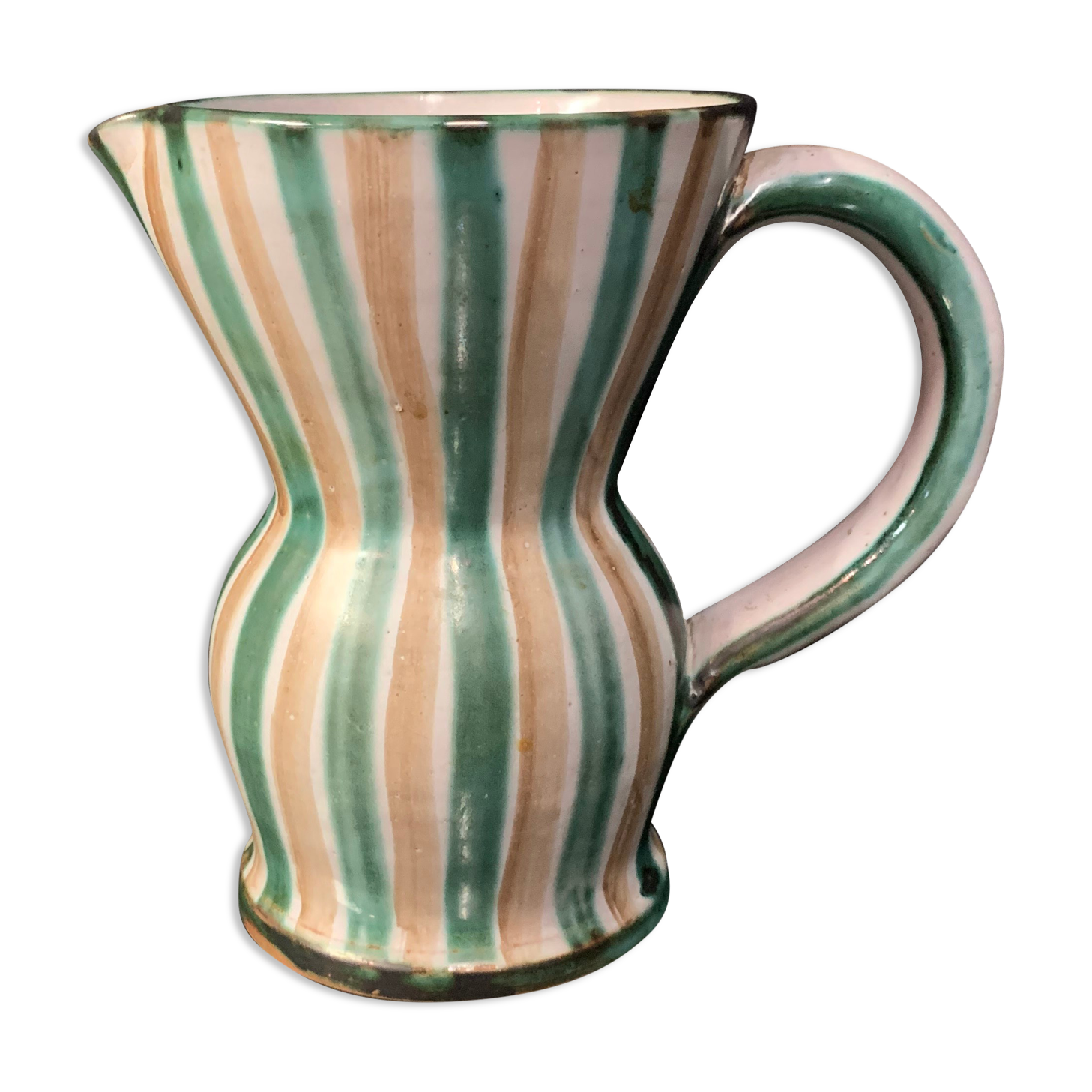 Robert Picault , pitcher , ceramic decanter 1950