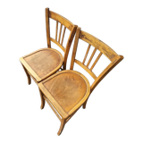 Chaises bois