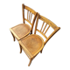 Wooden chairs
