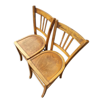 Wooden chairs