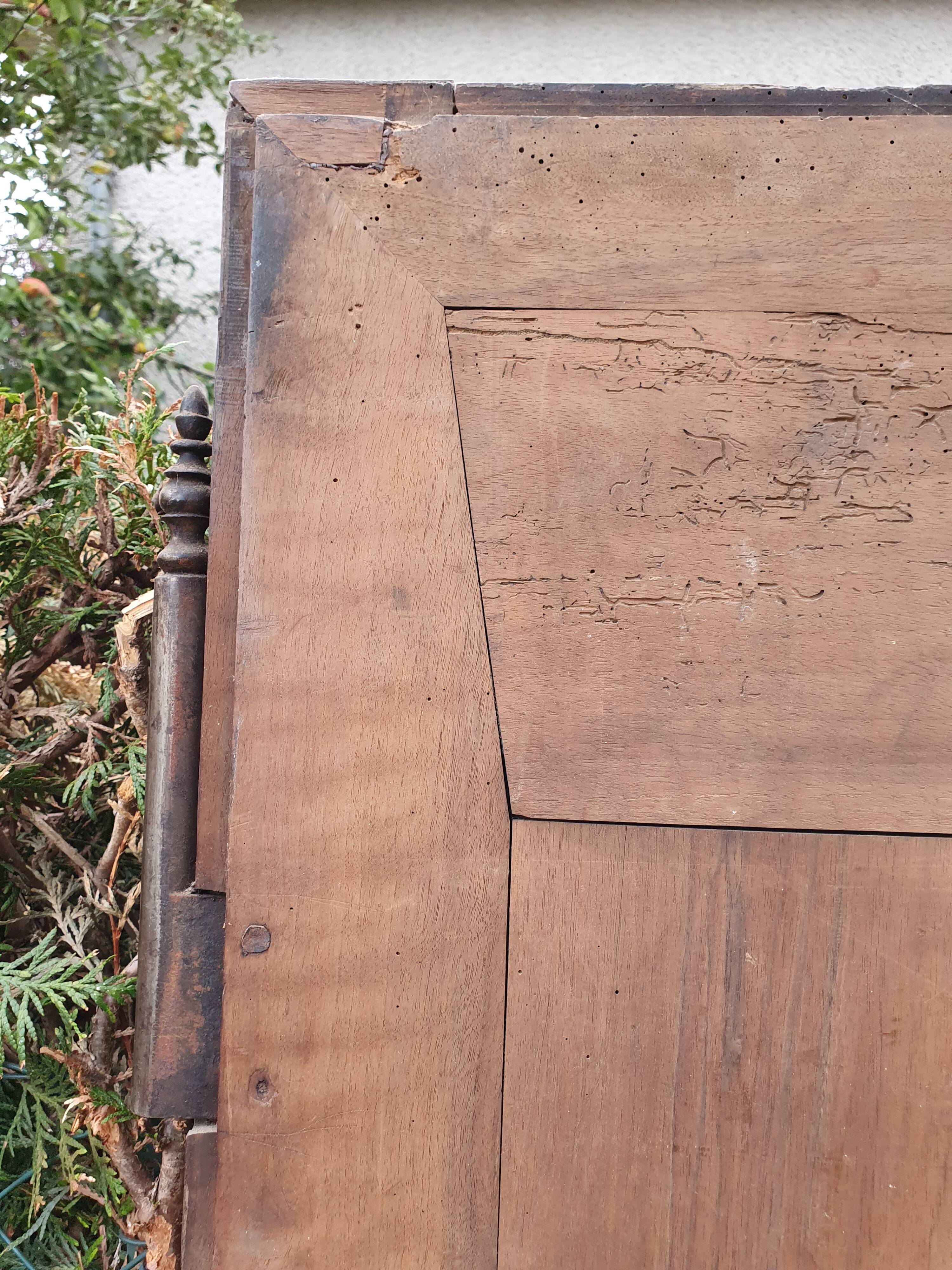 Pair of old doors from the 18th century