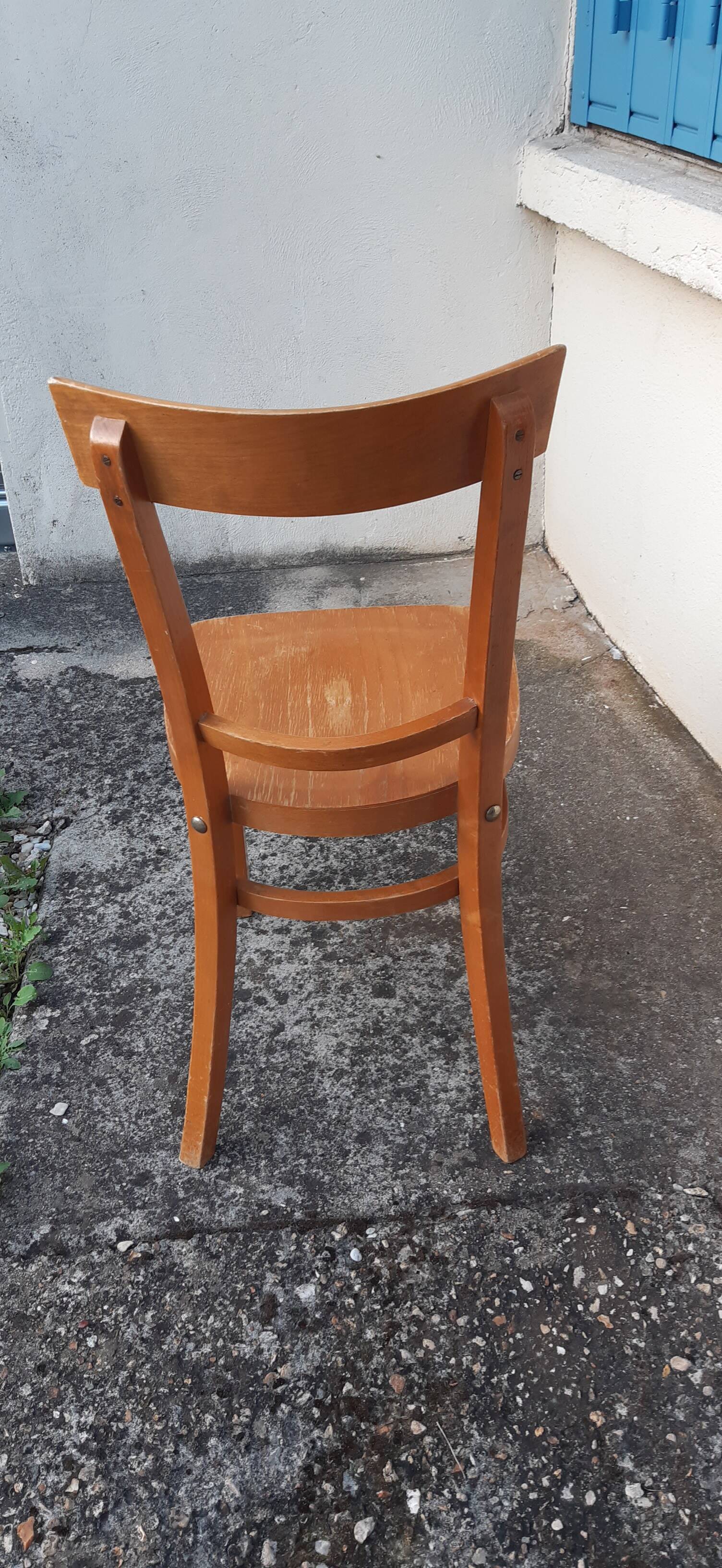 Bauman style bistro chair