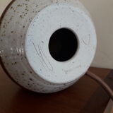 Enamelled sandstone lamp by Marianne Starck for Michael Andersen , Denmark , circa 1960