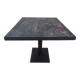 Vintage professional bistro table and its cast iron base