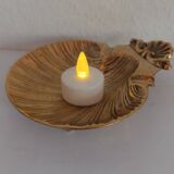 Solid brass scallop / pocket tray / ashtray/