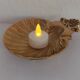 Solid brass scallop / pocket tray / ashtray/