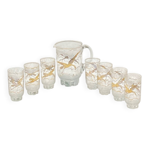 Service à orangeade