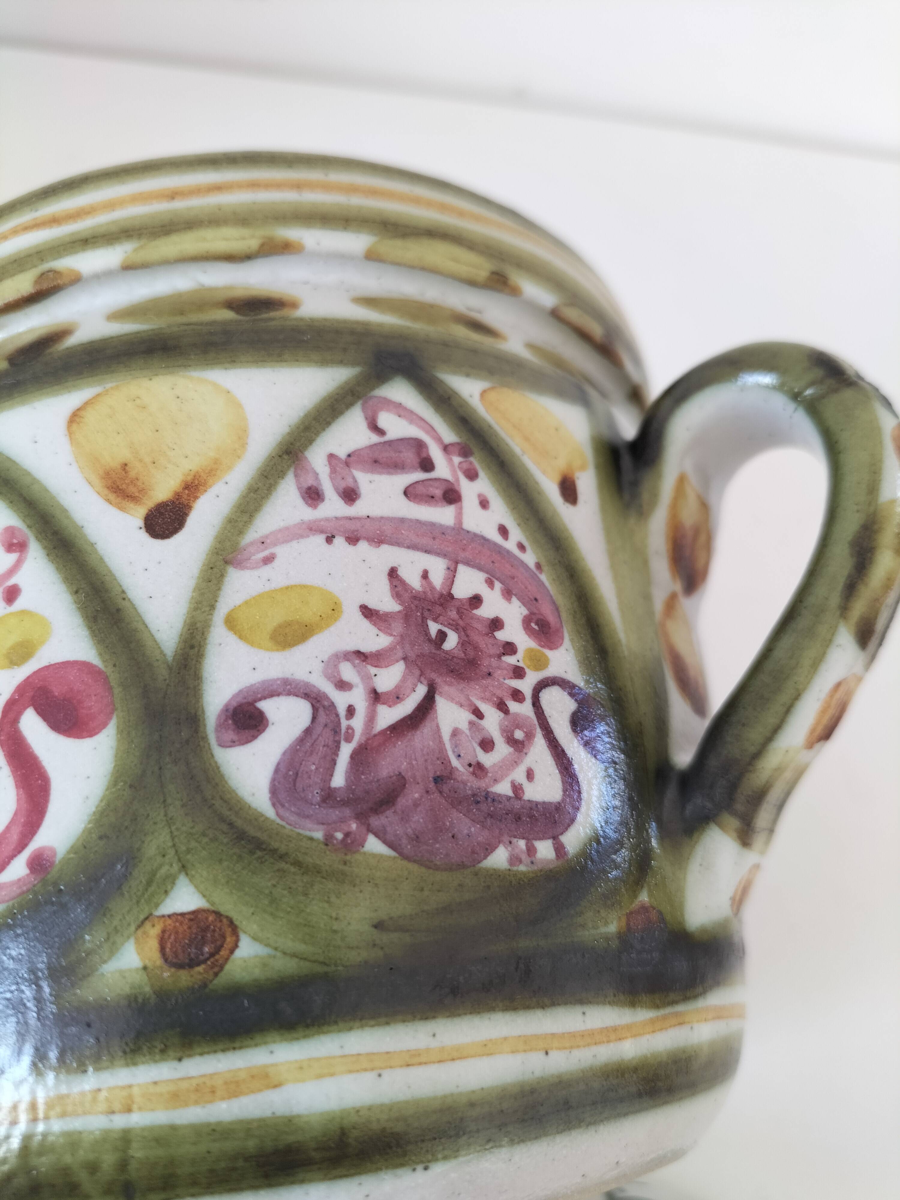 Small Keraluc broth pot Signed André l'Helguen