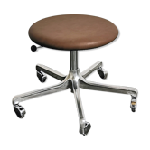 Tabouret à roulettes Girsberger 1980