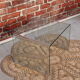 Table basse en verre