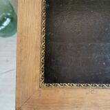 Semainier secretary Henri II in walnut and erable speckled