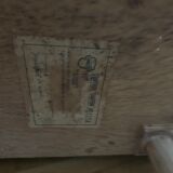 Scandinavian wood bedside
