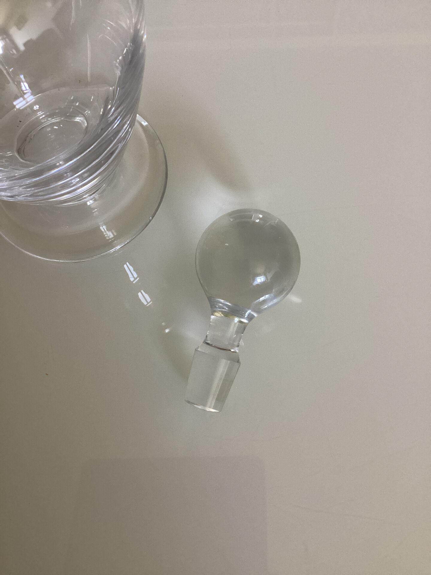 Carafe cristal de Sèvres